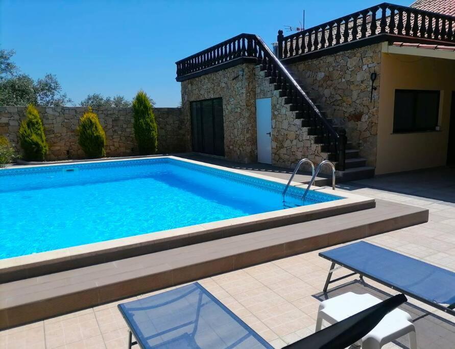 Private Pool & House - Serenity Villa Ancião Luaran gambar