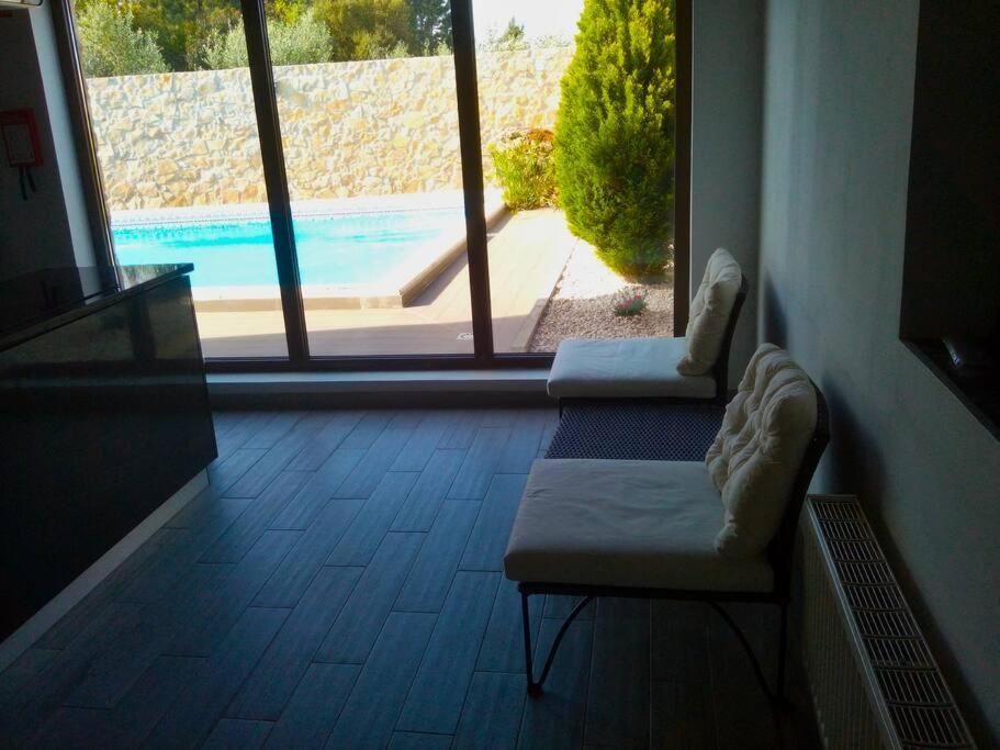Private Pool & House - Serenity Villa Ancião Luaran gambar
